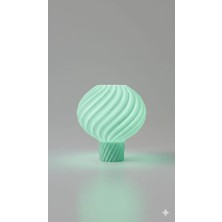 Rivon Desing Gonza Spiral Tek Renk Abajur