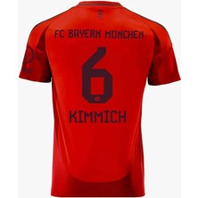 Portego B.a.y.e.r.n/m.ü.n.i.h. 2024/25 Yeni Sezon Joshua Kimmich Iç Saha Forması (Red)