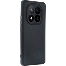 Verto Newface Xiaomi Redmi Note 14 Pro 4g Kılıf Aras Deri Kapak - Siyah