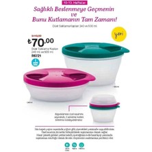 Feyza Design Şık Ipek Düğün Saklama Kapları, 240 ve 500 ml Seti