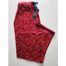 Lady Queen Likralı Ring Viskon Battal Beden Pijama Altı 6020