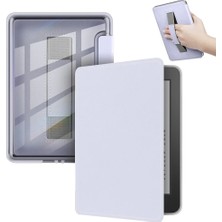 Amazon Kindle 11. Nesil Basic 6″ E Kitap Okuyucu Kılıfı Şeffaf Tutacaklı