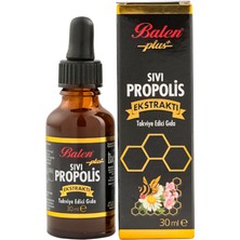Balen Sıvı Propolis Ekstraktı Plus  30 ml - Yüksek Kaliteli Doğal Ekstre