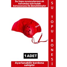 Wintoup #sutopubone Klora Dayanıklı Çok Şık Kadın Erkek Ayarlanabilir Kordonlu Kulak Korumalı Su Topu Bonesi