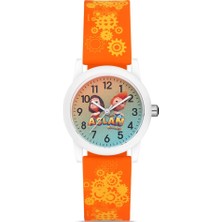 David Guner Davıd Guner Aslan Çocuk Saati - Turuncu - DG-8685LA-AD11