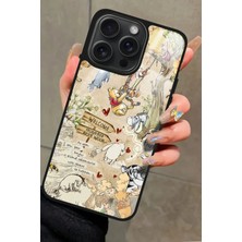 Snacase  Apple iPhone 11 Pro Max Uyumlu Ayı Winnie Tasarımlı Parlak Silikon Kılıf