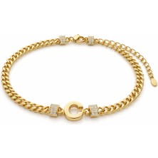 Venüs Design Çelik Harf Bileklik