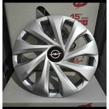 Yk Opel Astra / Corsa / Vectra Uyumlu 15 Inç Jant Kapağı 4'lü Takım Amblem Hediyeli