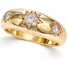 Venüs Design Çelik Taşlı Yüzük (Ayarlanabilirdir)