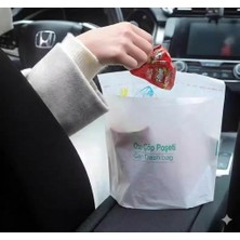 NW NessiWorld Pratik Su Geçirmez Oto Araba Çöp Poşeti Yapışkanlı 20 Adet