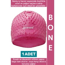 Wintoup #bone Su Sızdırmaz Esnek Yumuşak Silikon Havuz Deniz Yüzme Kulağa Su Geçirmez Büyük Beden Saç Bonesi