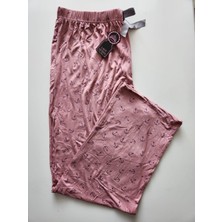 Lady Queen Likralı Ring Viskon Battal Beden Pijama Altı 6020