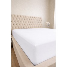 Elovias %100 Pamuk Penye Lastikli Çarşaf - 160 x 200 Çift Kişilik