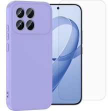 Teleplus Xiaomi Redmi K90 Kılıf Mara Lansman Kamera Korumalı Silikon ve Nano Ekran Koruyucu