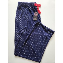 Lady Queen Likralı Ring Viskon Battal Beden Pijama Altı 6020