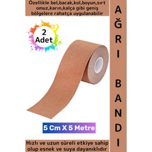 Wintoup #ağrıbandı Hızlı Uzun Süre Etkili Kas Bel Bacak Kol Boyun Sırt Omuz Karın Kalça Ten Isı Bandı 2 Adet