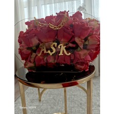 Sabrina Organizasyon Kalpli Pleksi Yapay Çiçek