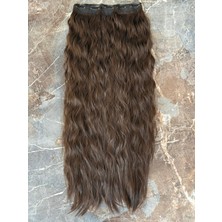 Aura Peruk Açık  Kahve Tonunda Olan  YARIMAY2YAN Çıtçıt  Modelimiz