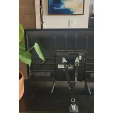 Usin Y Tipi Metal Toka Mobilyaya Kendinden Yapışkanlı LCD Tv Kemeri Çoçuk Deprem Koruma Güvenlik Askısı