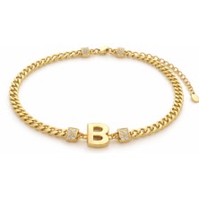 Venüs Design Çelik Harf Bileklik