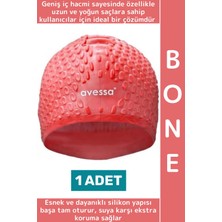 Wintoup #bone Su Sızdırmaz Esnek Yumuşak Silikon Havuz Deniz Yüzme Kulağa Su Geçirmez Büyük Beden Saç Bonesi