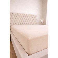 Elovias %100 Pamuk Penye Lastikli Çarşaf - 160 x 200 Çift Kişilik