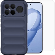 Teleplus Xiaomi Poco F8 Ultra Kılıf Etnik Kamera Korumalı Silikon ve Nano Ekran Koruyucu