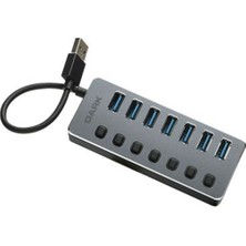 Verto Dark DK-AC-USB371 7+1 Hızlı Şarj Adaptörlü