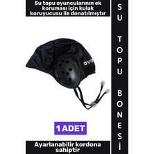 Wintoup #sutopubone Klora Dayanıklı Çok Şık Kadın Erkek Ayarlanabilir Kordonlu Kulak Korumalı Su Topu Bonesi
