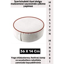 Wintoup Ultra Konforlu Meditasyon Minderi 36 x 14 cm Çok Renkli Outdoor Kullanım İçin Rahat