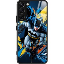 Snacase  Samsung Galaxy S22 Uyumlu Batman Tasarımlı Parlak Silikon Kılıf
