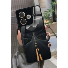 Snacase Oppo A5 Pro Uyumlu Yol Tasarımlı Parlak Silikon Kılıf