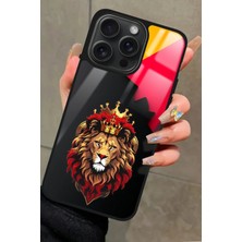 Snacase  Apple iPhone 13 Pro Max Uyumlu Aslan Tasarımlı Parlak Silikon Kılıf