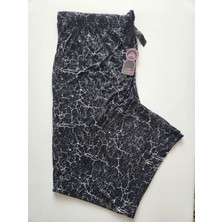 Lady Queen Likralı Ring Viskon Battal Beden Pijama Altı 6020