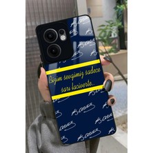 Snacase Oppo Reno 13F Uyumlu Söz Yazılı Parlak Silikon Kılıf