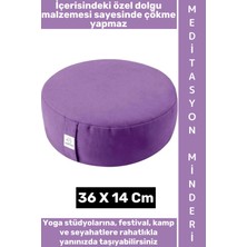 Wintoup #meditasyonminderi Ultra Konforlu Rahat Outdoor Kamp Yoga Stüdyosu Meditasyon Minderi 36 x 14 cm