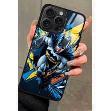 Snacase  Apple iPhone 13 Pro Max Uyumlu Batman Tasarımlı Parlak Silikon Kılıf