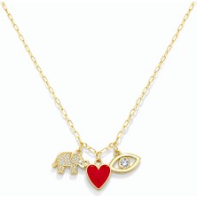 Venüs Design Şans Kalp Kolye