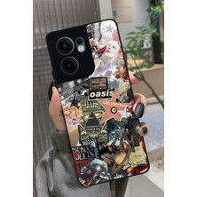 Snacase Oppo Reno 13F Uyumlu Poster Tasarımlı Glossy Silikon Kılıf
