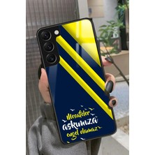 Snacase  Samsung Galaxy S22 Uyumlu Söz Yazılı Parlak Silikon Kılıf