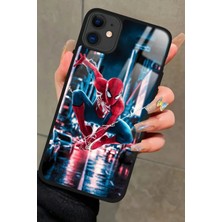 Snacase  Apple iPhone 11 Uyumlu Örümcek Adam Tasarımlı Parlak Silikon Kılıf