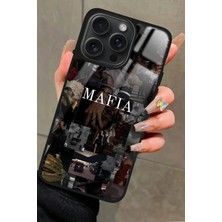 Snacase  Apple iPhone 12 Pro Max Uyumlu Mafia Tasarımlı Parlak Silikon Kılıf