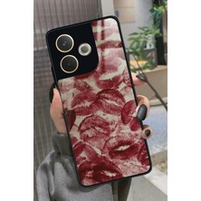 Snacase Oppo A5 Pro Uyumlu Dudak Tasarımlı Parlak Silikon Kılıf