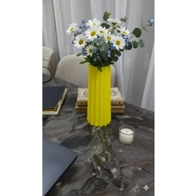 Rivon Desing Dante Beton Desenli Vazo