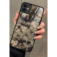 Snacase  Apple iPhone 11 Uyumlu Beyaz Çiçek Tasarımlı Glossy Silikon Kılıf
