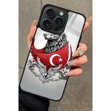 Snacase  Apple iPhone 11 Pro Max Uyumlu Türk Bayrağı Tasarımlı Parlak Silikon Kılıf