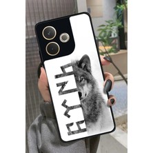 Snacase Oppo A5 Pro Uyumlu Bozkurt Tasarımlı Parlak Silikon Kılıf