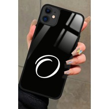 Snacase  Apple iPhone 12 Uyumlu O Harfi Yazılı Parlak Silikon Kılıf