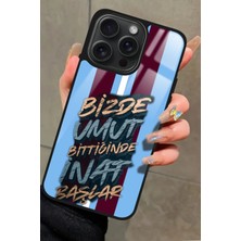Snacase  Apple iPhone 13 Pro Uyumlu Taraftar Sözü Tasarımlı Glossy Silikon Kılıf