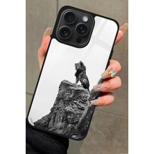 Snacase  Apple iPhone 12 Pro Max Uyumlu Aslan Tasarımlı Parlak Silikon Kılıf